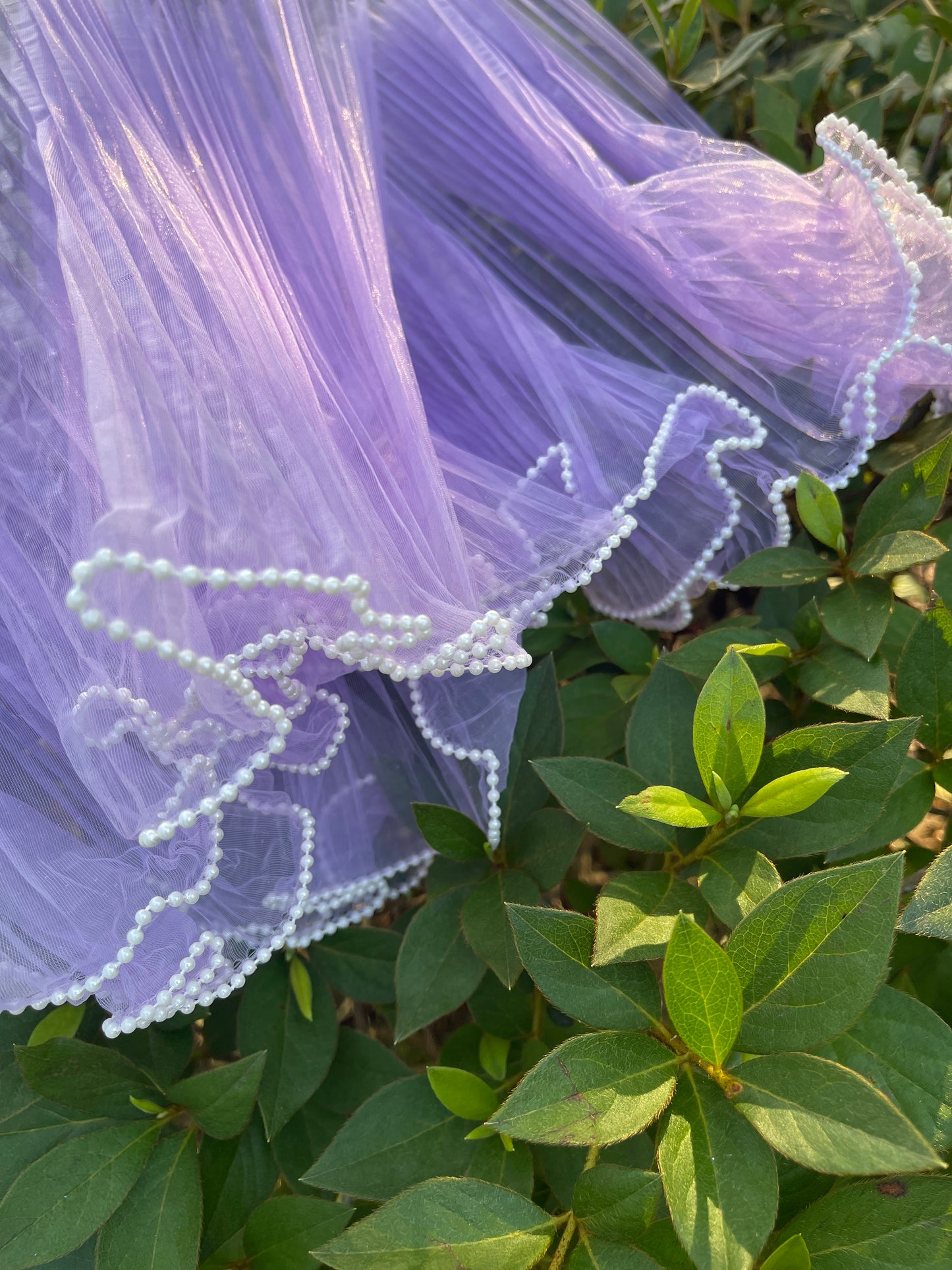 Pearl Mesh - Purple