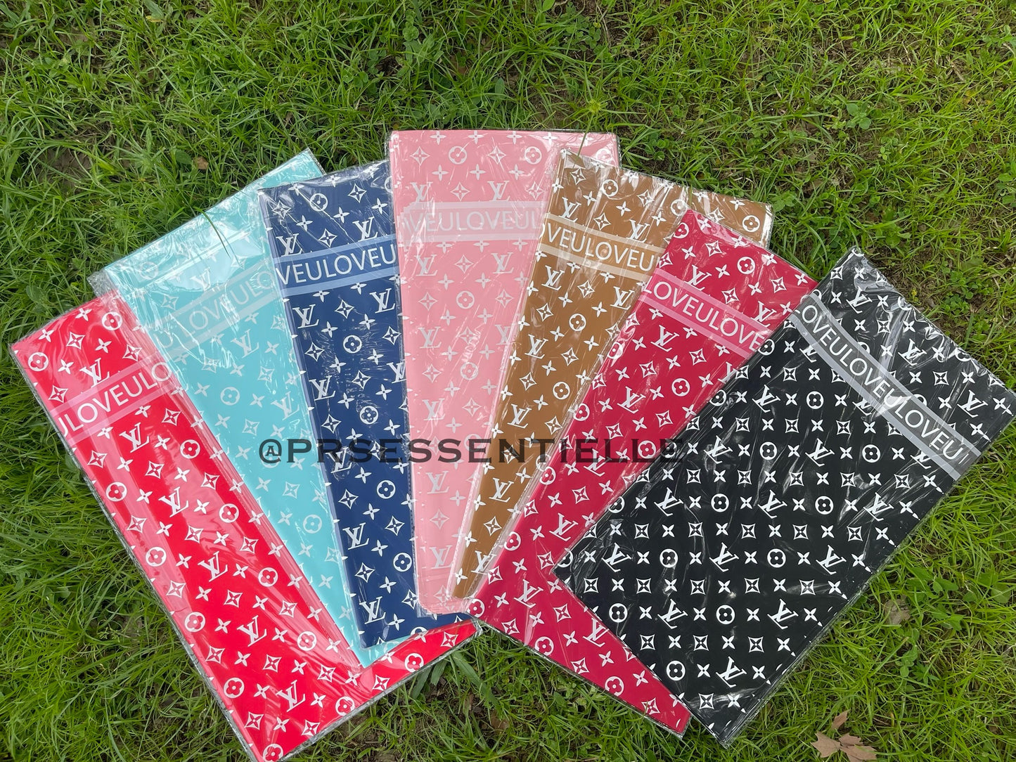 Love U Designer Floral Paper
