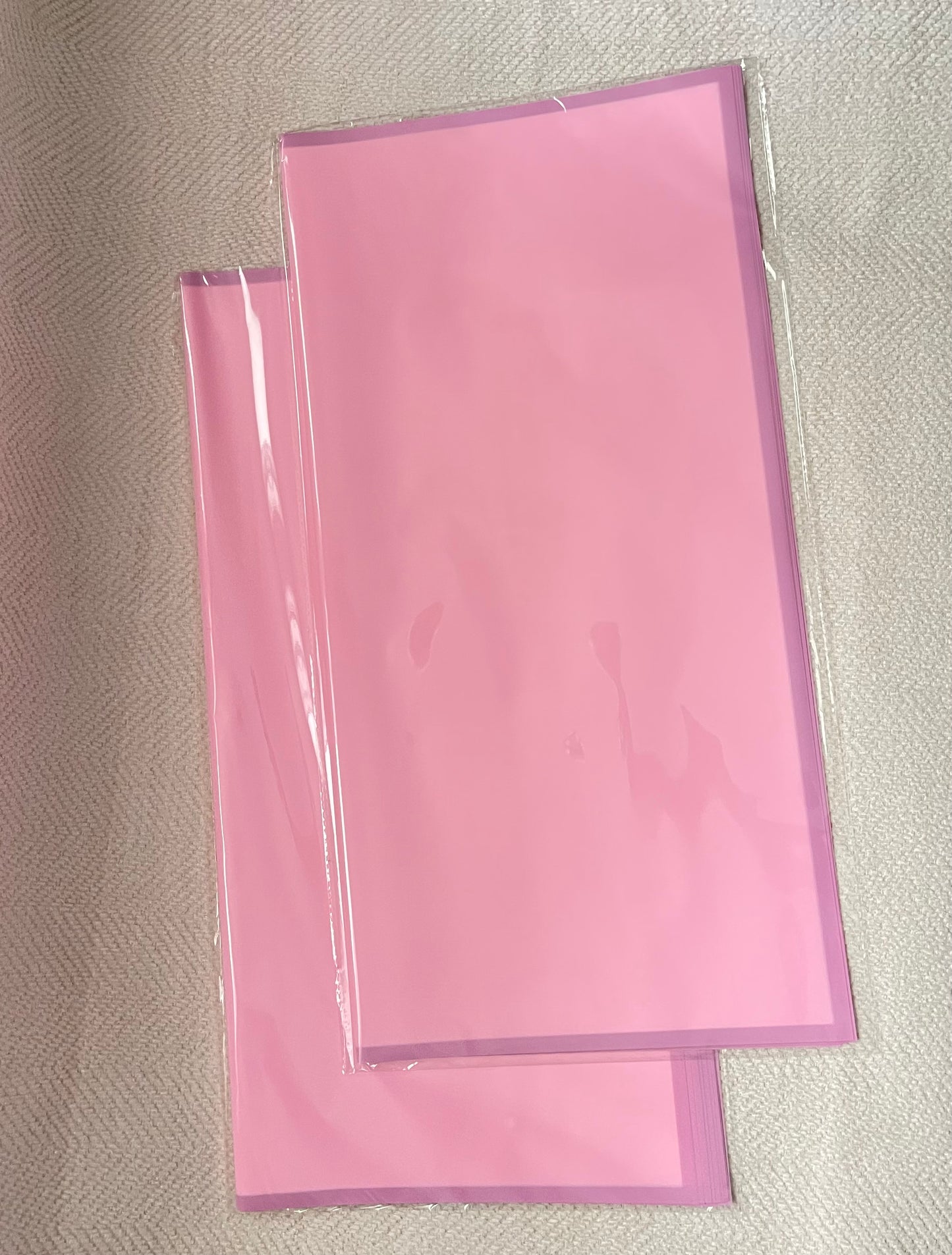 Pink/Pink Floral Paper