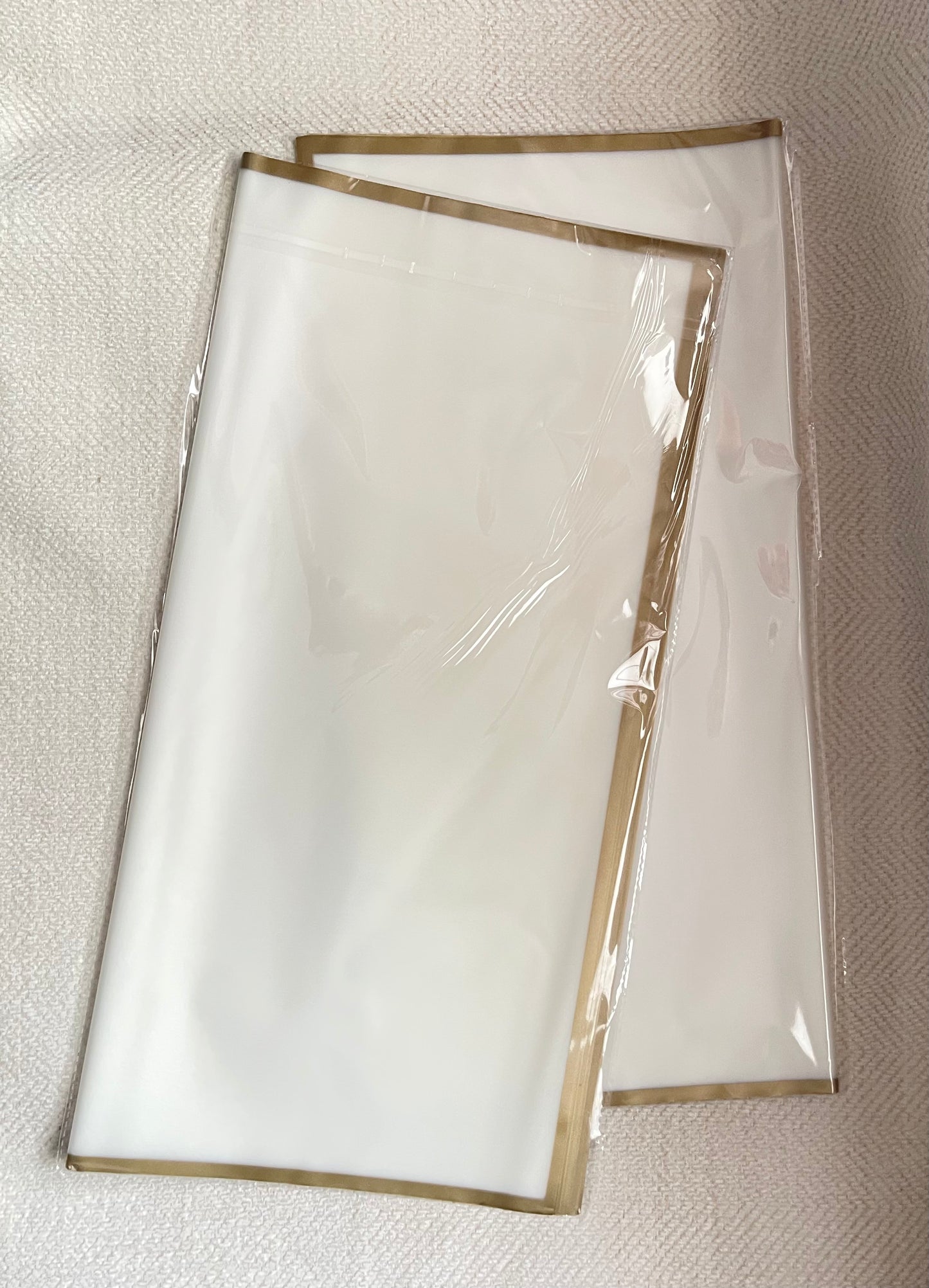 White/Gold Floral Paper